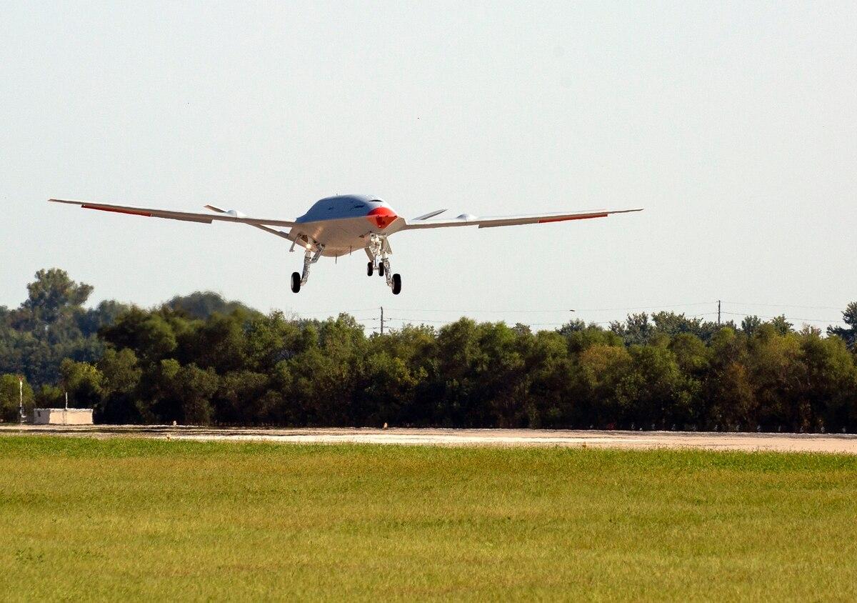 The US Navy new autonomous refueling drone takes historic first flight