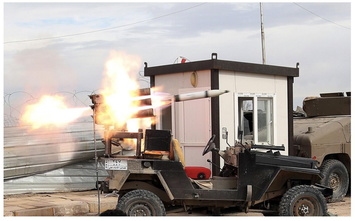  Several American troops wounded and a US contractor killed in rocket attack on Kirkuk base