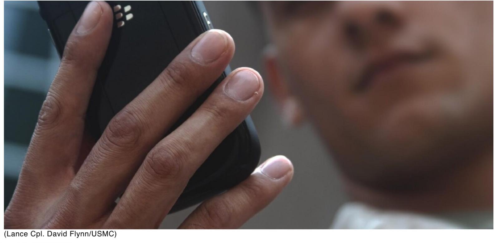 For the love of OPSEC, put your phone away