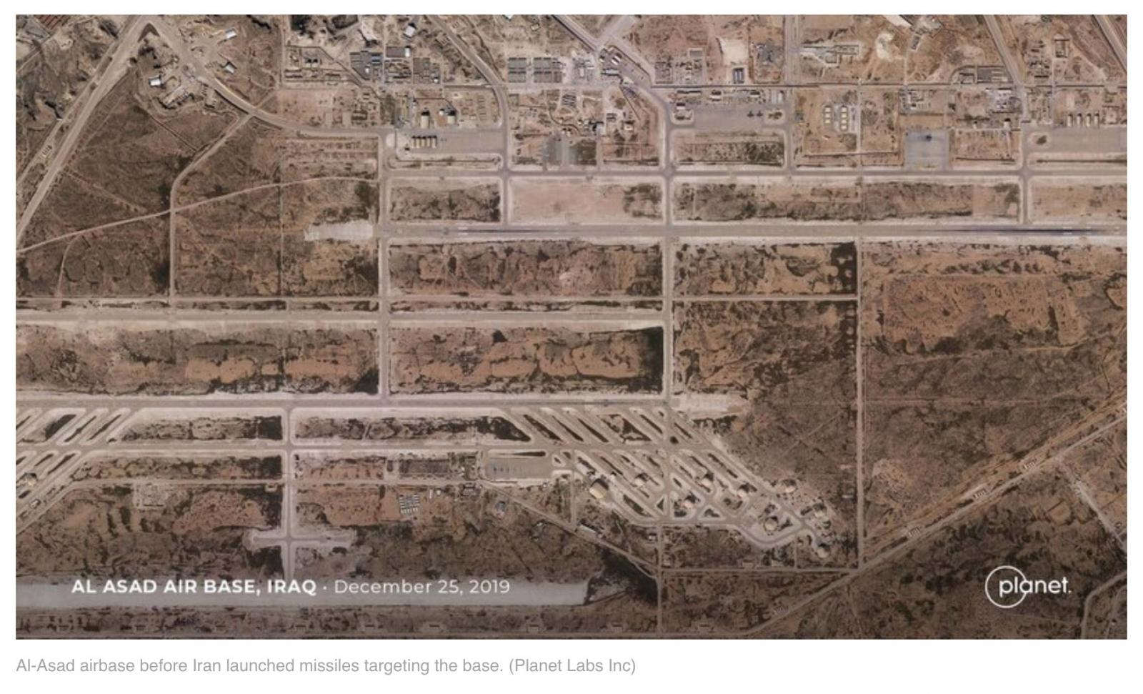  See the damage at al-Asad airbase following Iranian missile strike