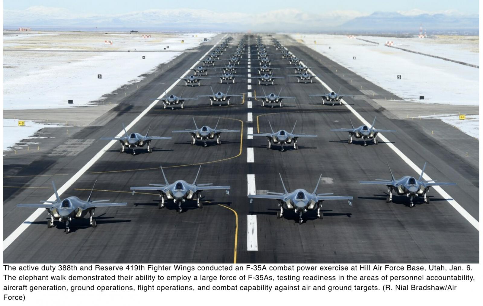  Hill Air Force Base completes F-35A Lightning II standup