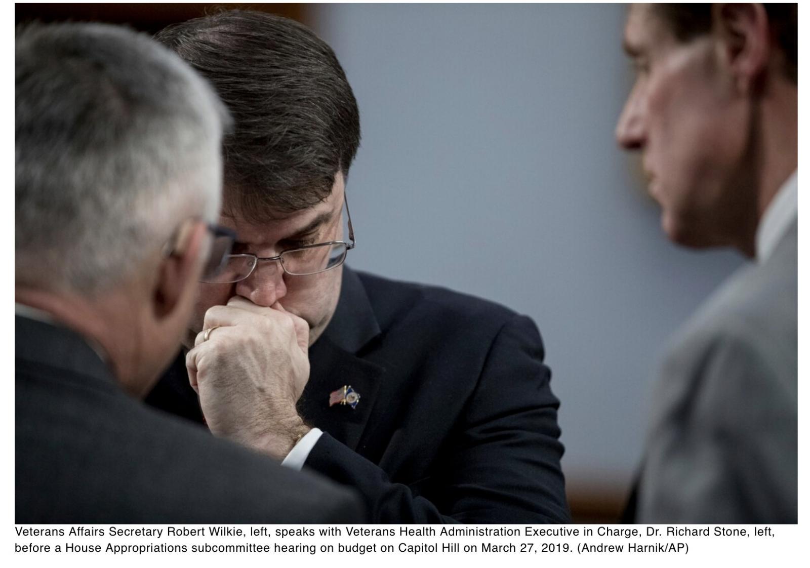  Sudden firing of top VA official raises questions about leadership stability