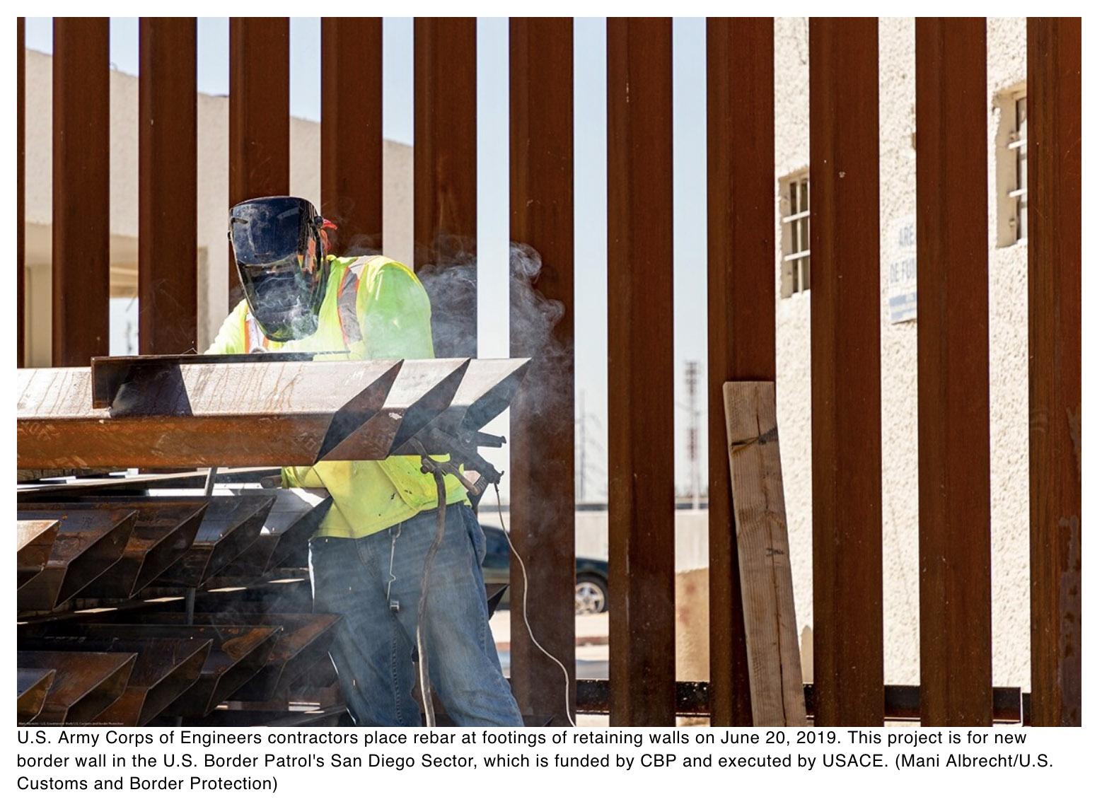  Why this could be the last year the Pentagon pays for the border wall