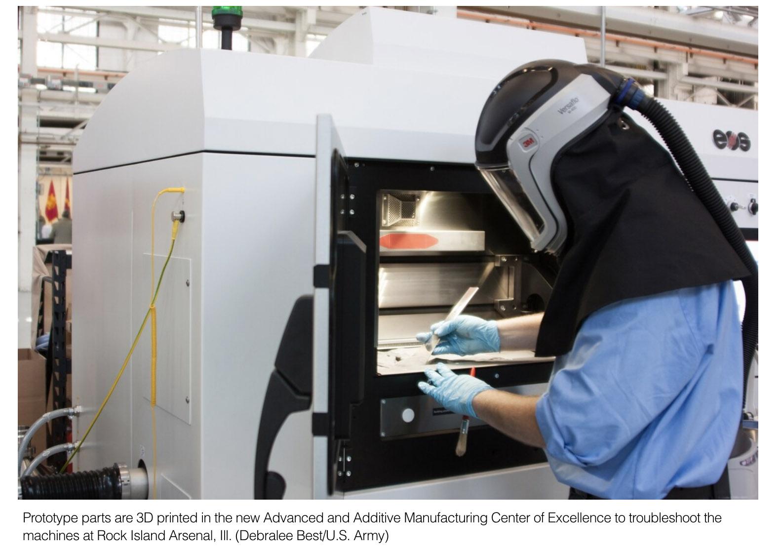  US Army developing process for using 3D printing at depots and in the field