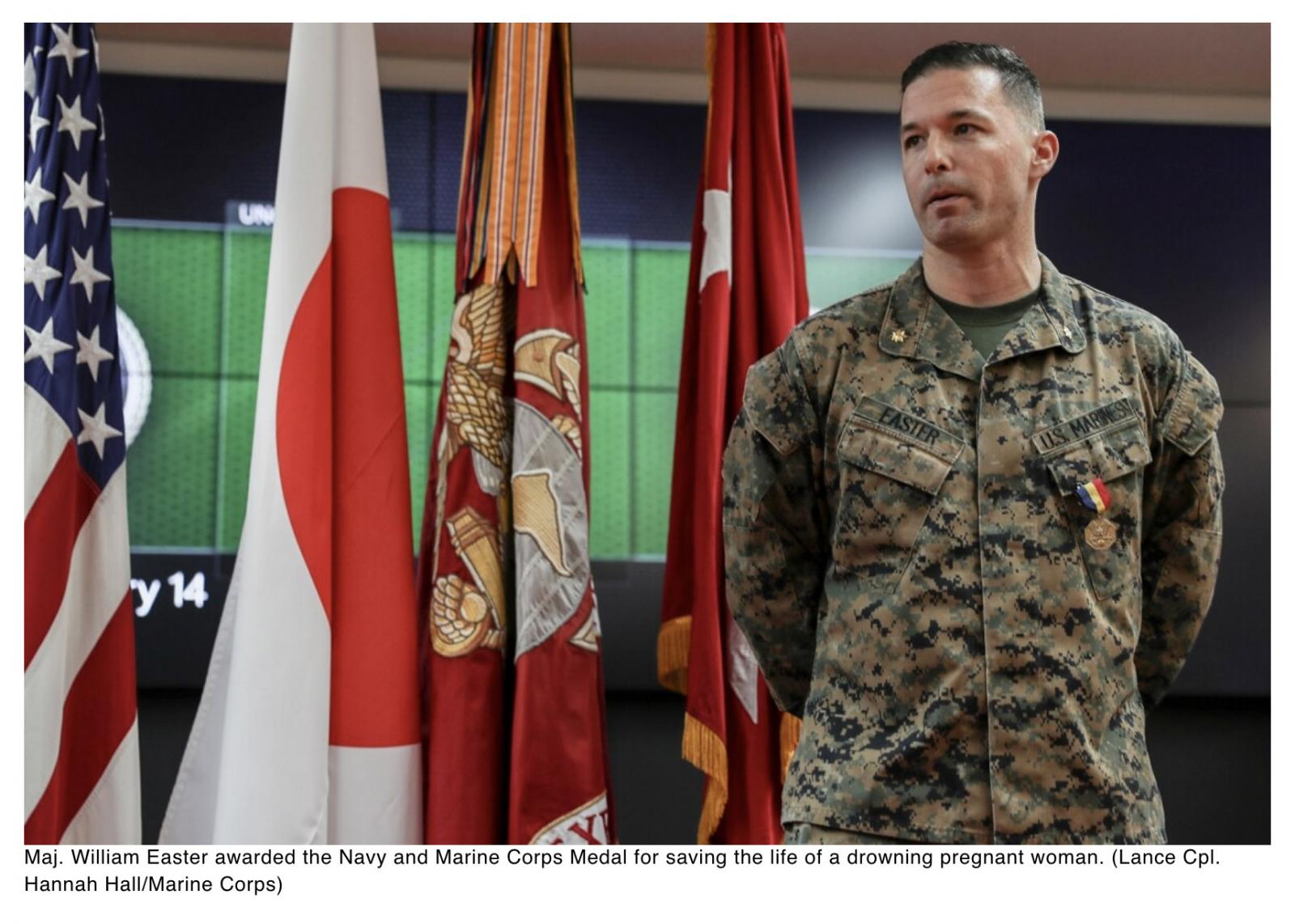  Okinawa Marine saves drowning pregnant woman by fighting up to 10-foot swells for nearly 1 hour