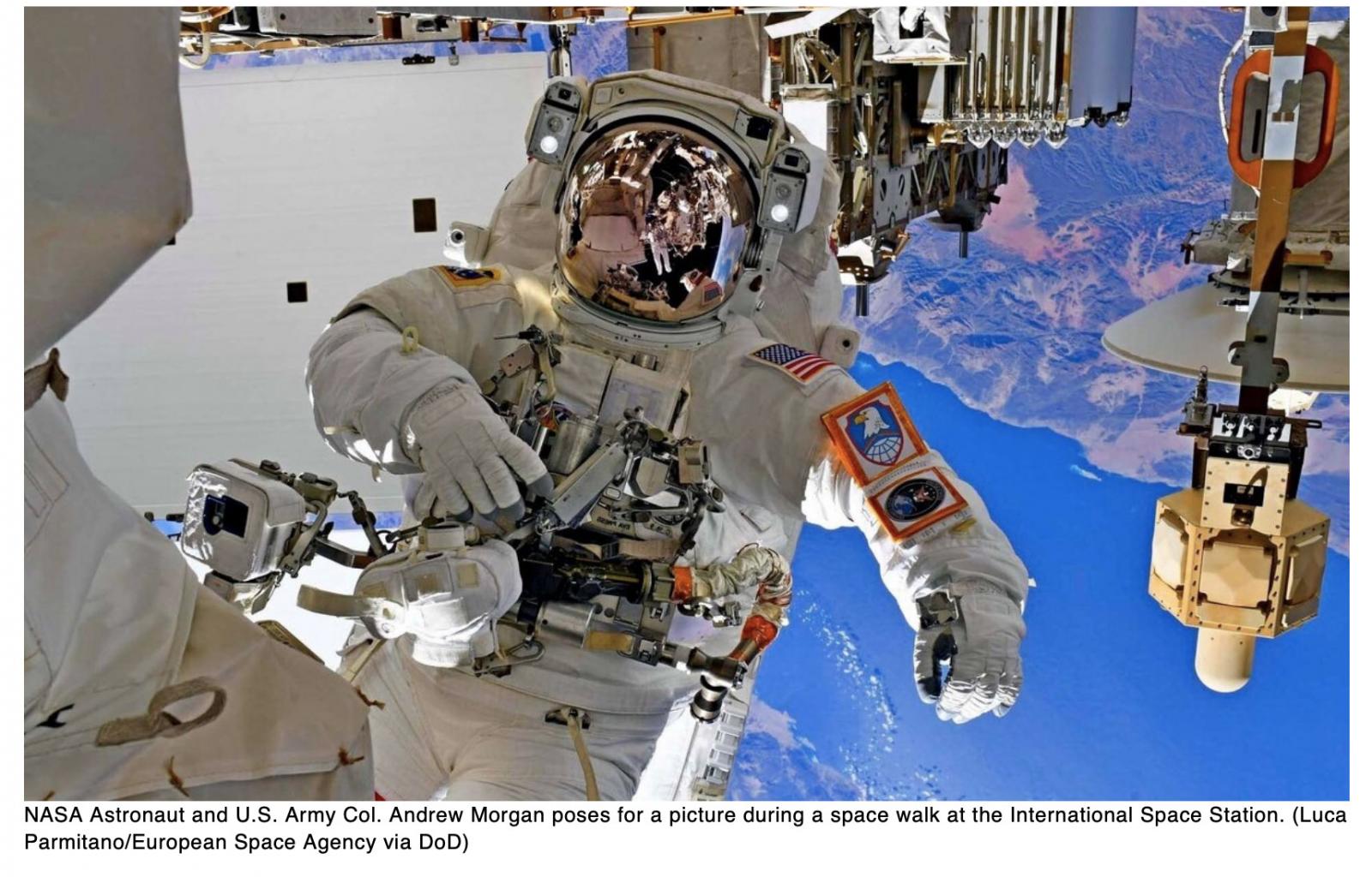  Astronaut to administer enlistment oath for 800 future soldiers from space
