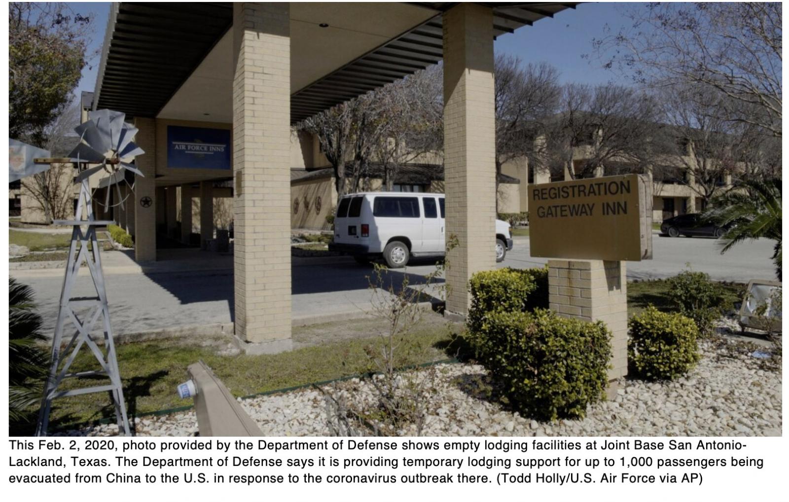  6 people quarantined at Lackland AFB have coronavirus: report