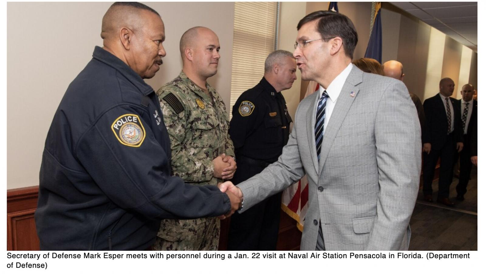  Navy to honor more than three dozen personnel following Pensacola attack