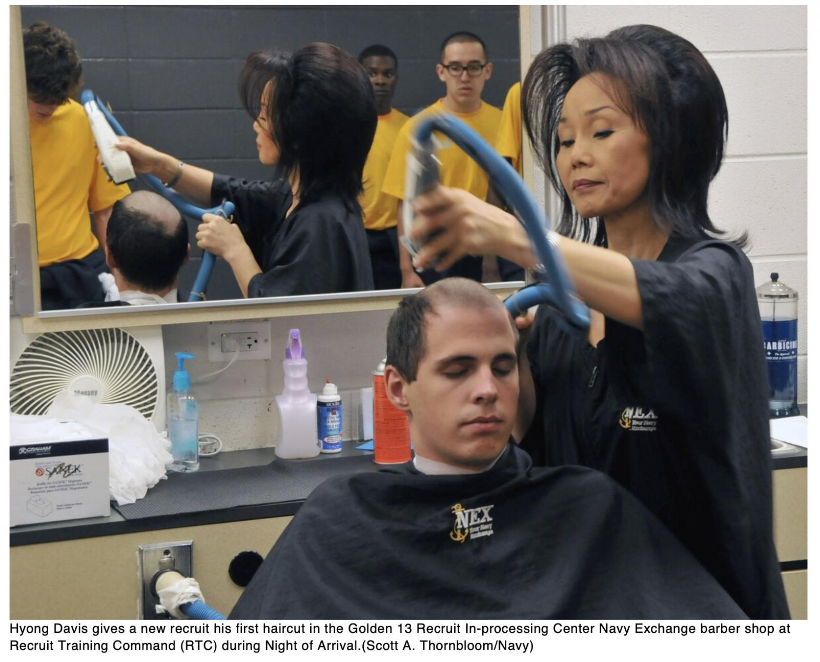  Navy is relaxing grooming standards to limit exposure to COVID-19