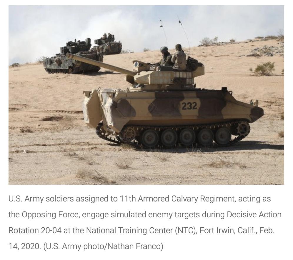  Here's How the Army Is Planning to Restart Training for Large Combat Units