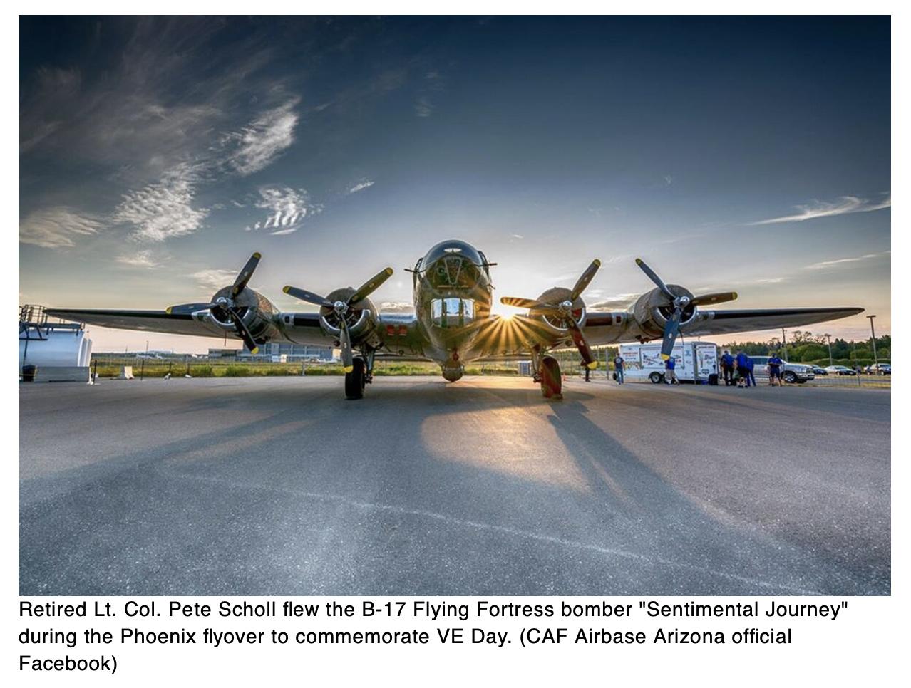 Watch WWII aircraft return to the skies to commemorate VE Day