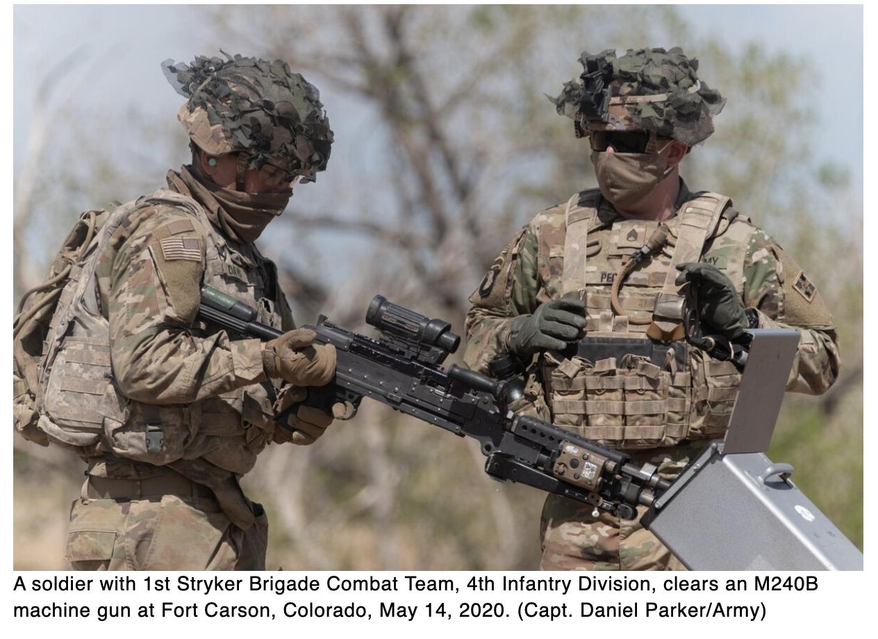  Anti-microbial, machine washable face masks coming to soldiers to help protect against coronavirus