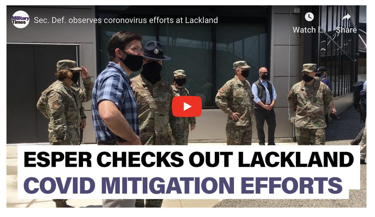  This is how the Air Force prevented a coronavirus outbreak at basic military training
