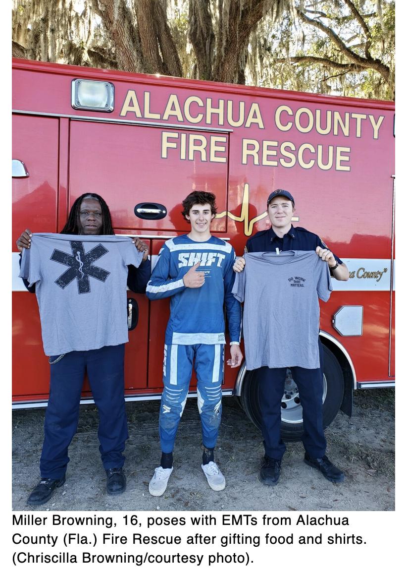  Teen starts clothing brand to support everyday heroes, gets licensing deal from Air Force, Coast Guard