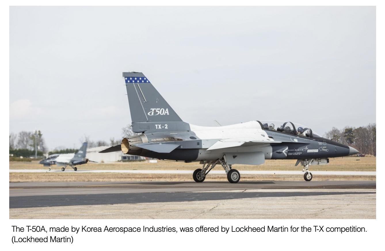  US Air Force considers leasing trainer jets that lost the T-X competition