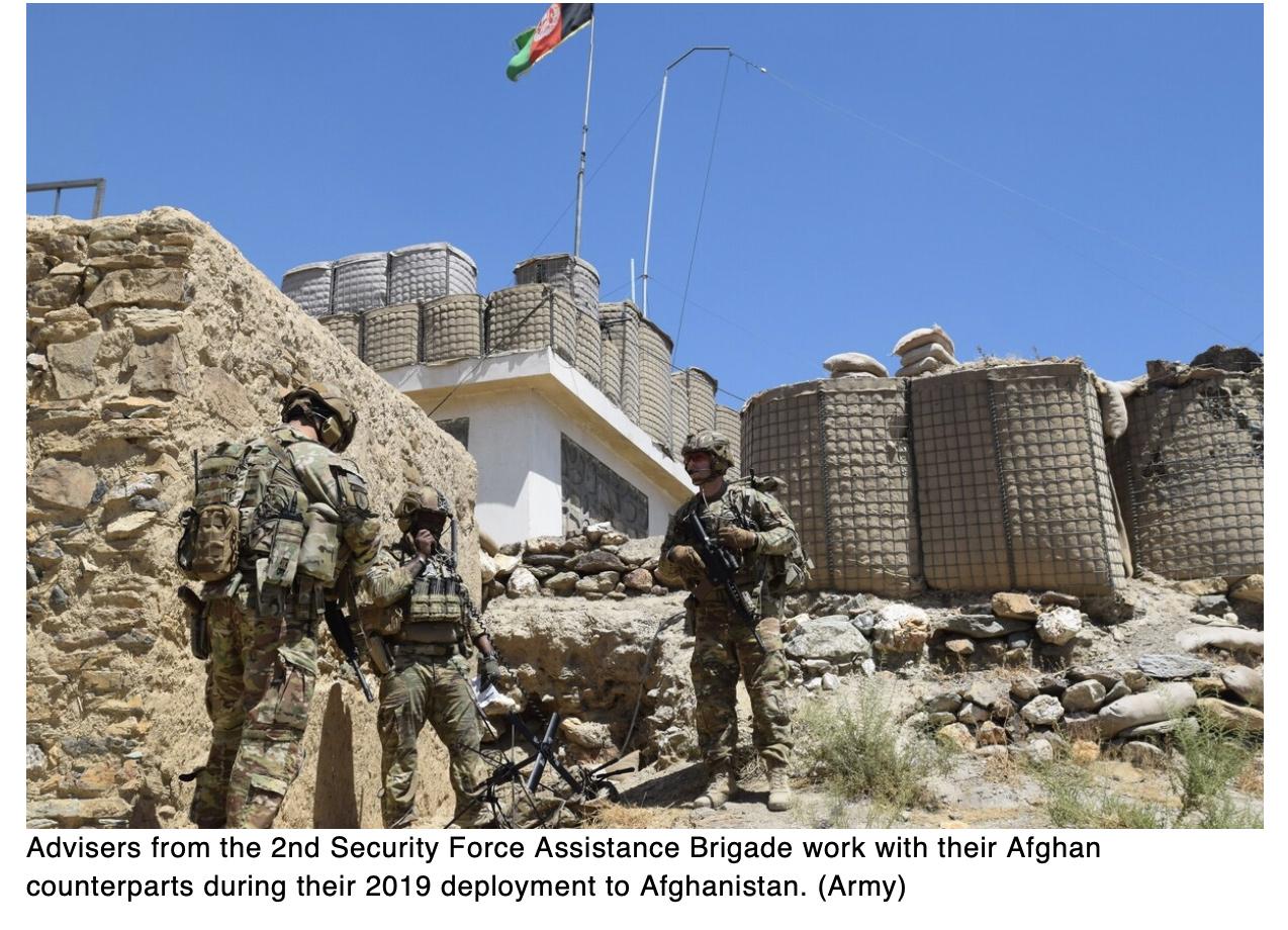 Investigation of 2018 green-on-blue attack criticizes vetting of Afghan forces, praises actions of US riflemen