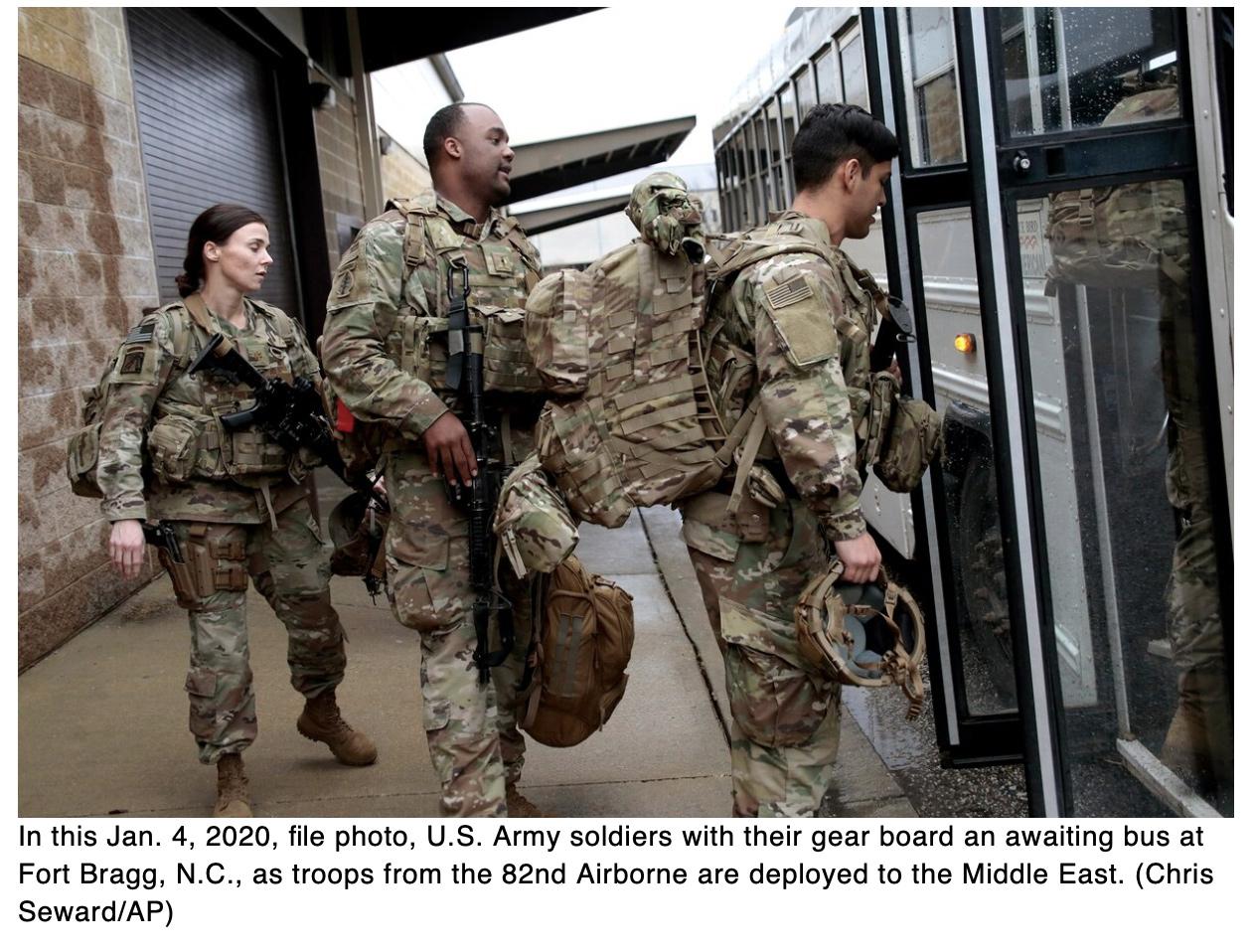  Top military officer: Troops were issued bayonets in DC unrest