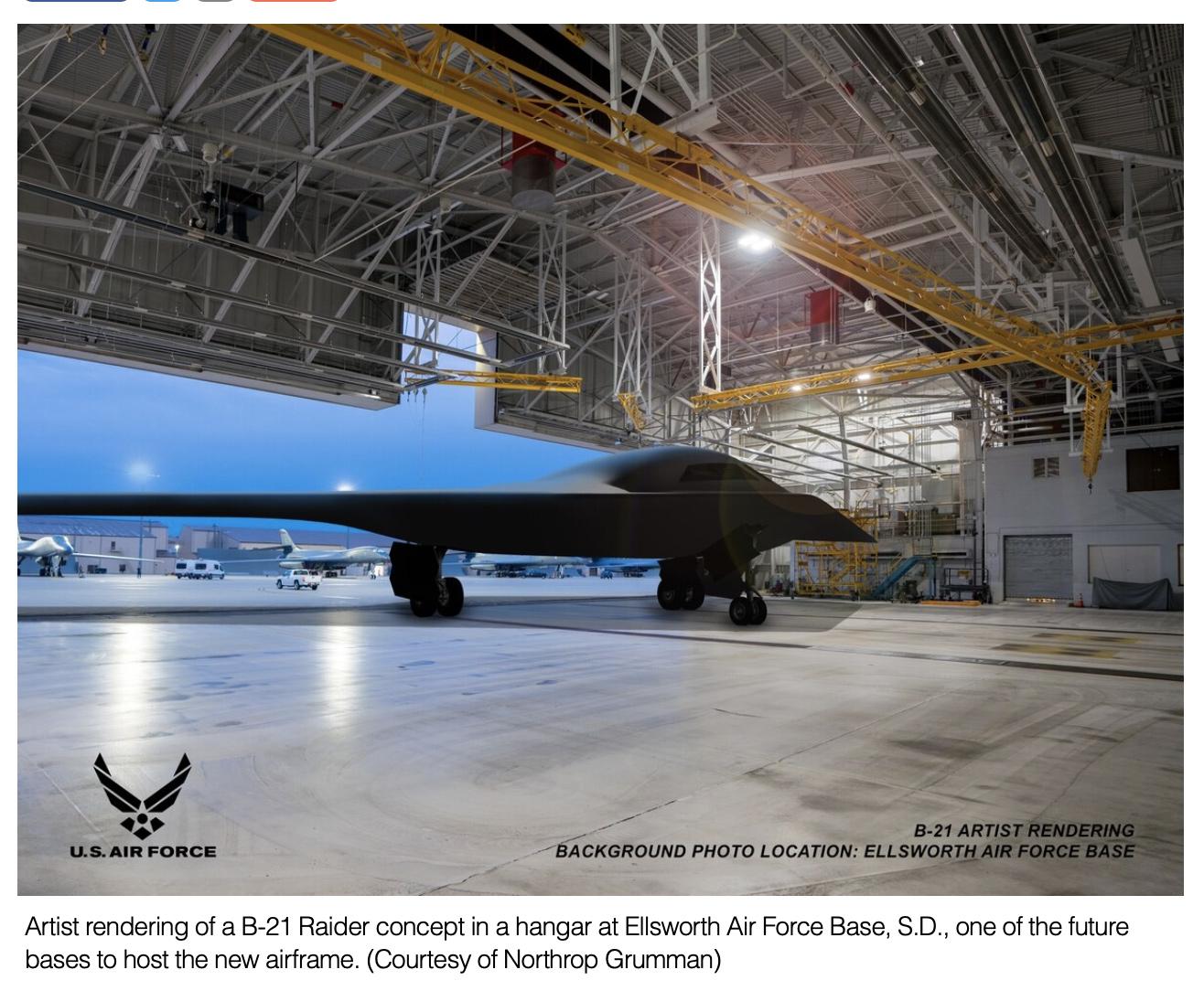  House slides money into B-21 bomber procurement account