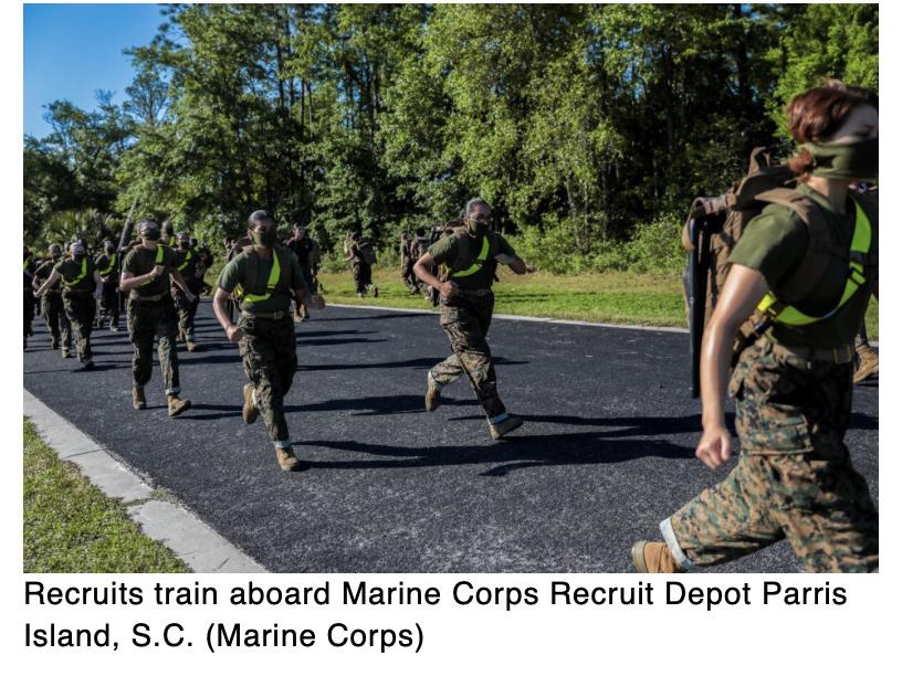  Marine recruits helping provide insight into COVID-19