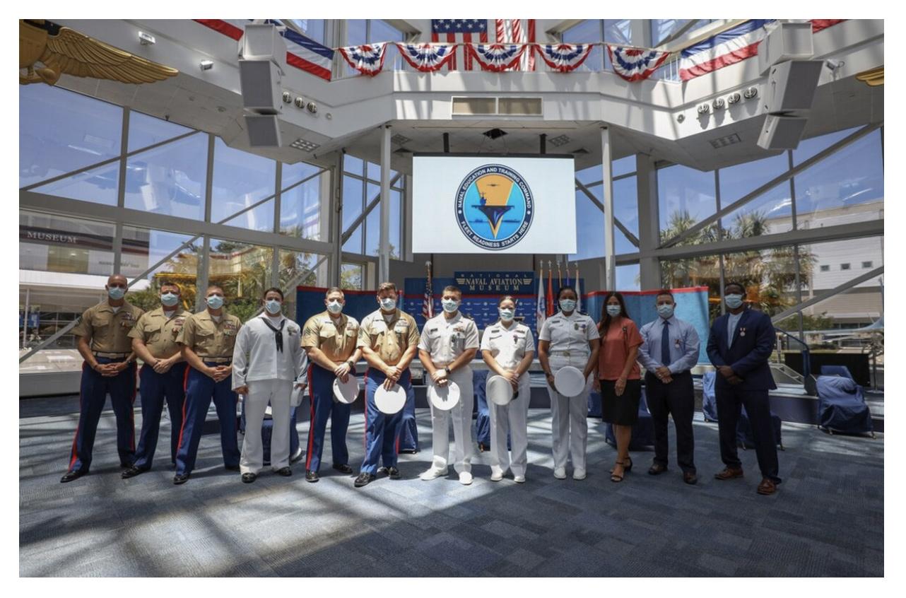 These sailors, Marines and civilians were recognized for response to Pensacola shooting