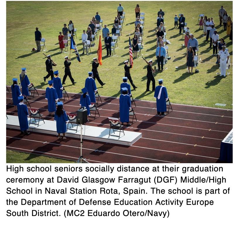  DoD schools reopening on a regular, full-time schedule