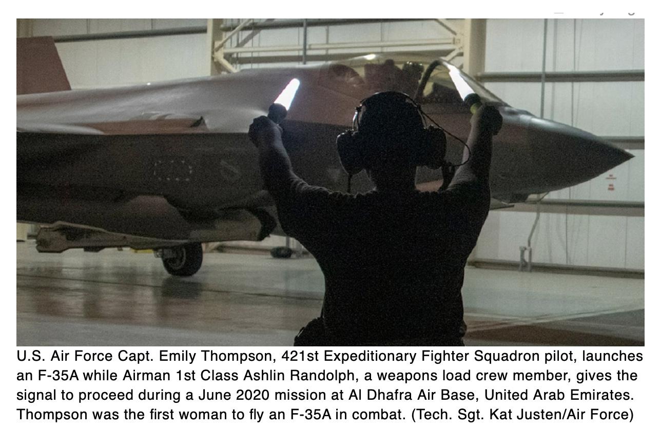  To get more female pilots, the Air Force is changing the way it designs weapons