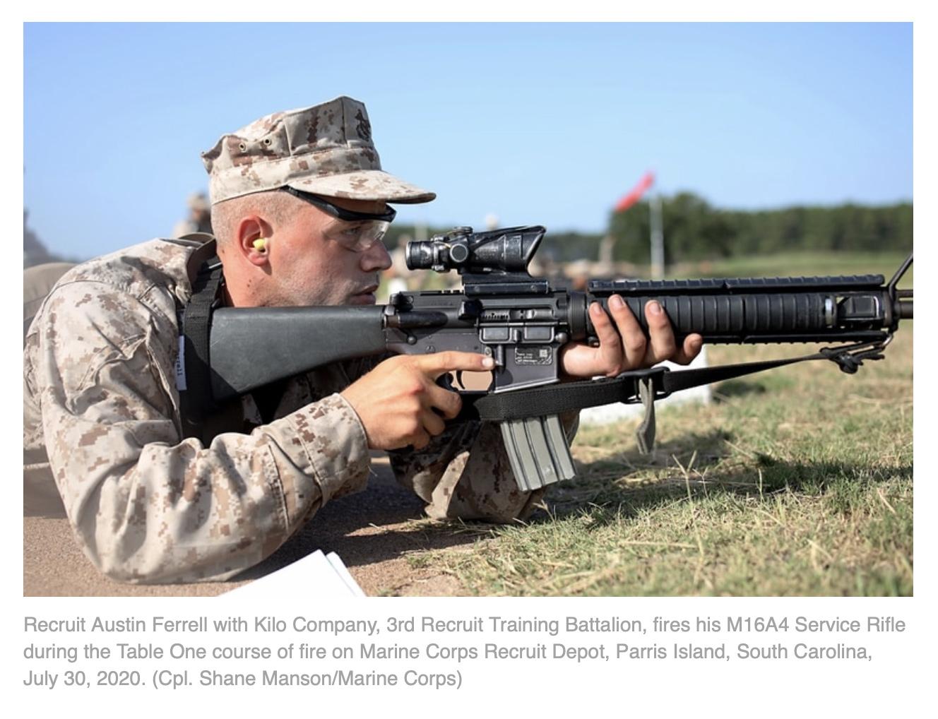  Meet the deadliest recruit on Parris Island