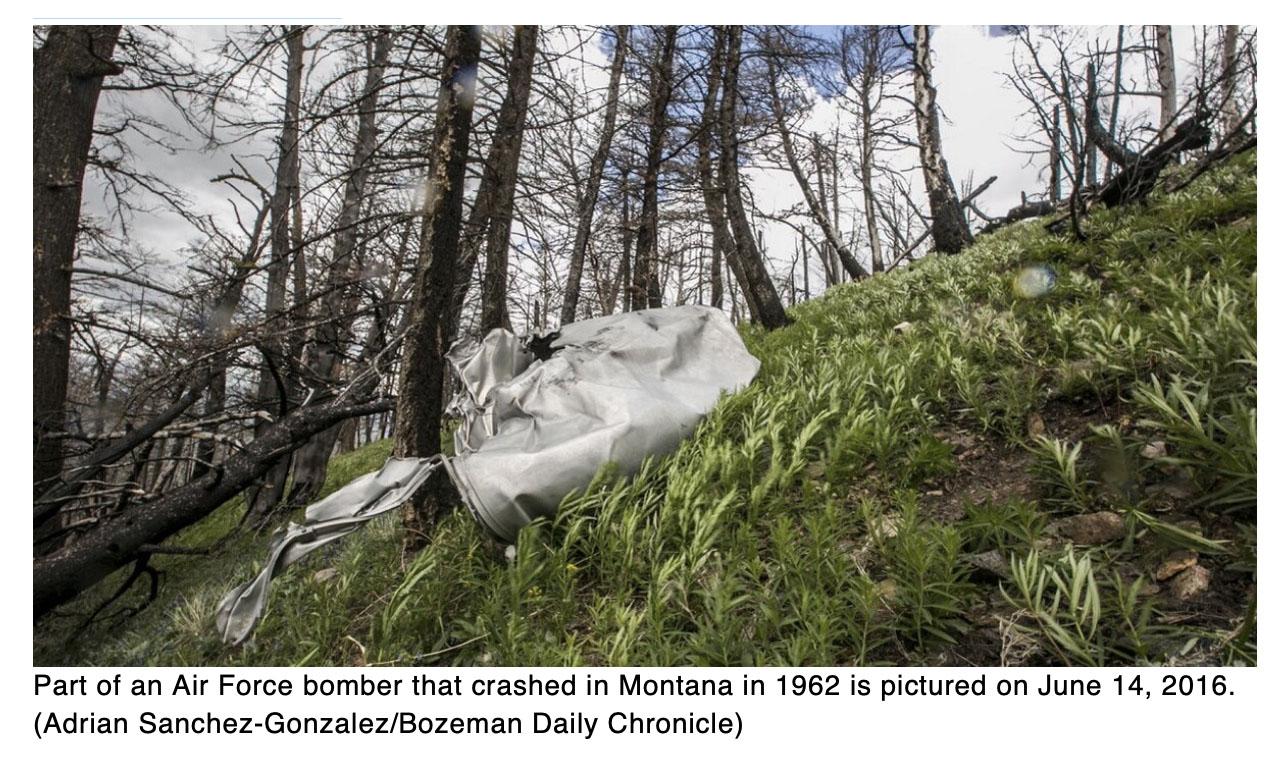  Montana ridge named in honor of airmen who died in 1962 B-47 crash