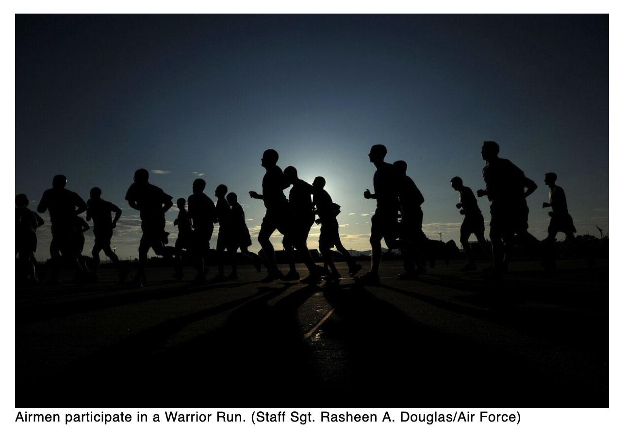  Airman runs every street, avenue and alley in Minot