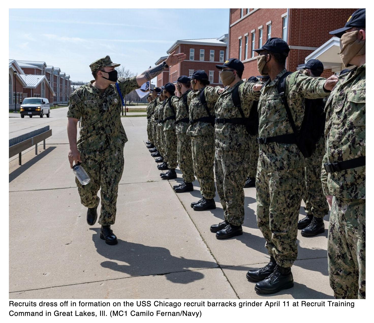  Largest class of new sailors since 2004 graduates from Navy Recruit Training Command