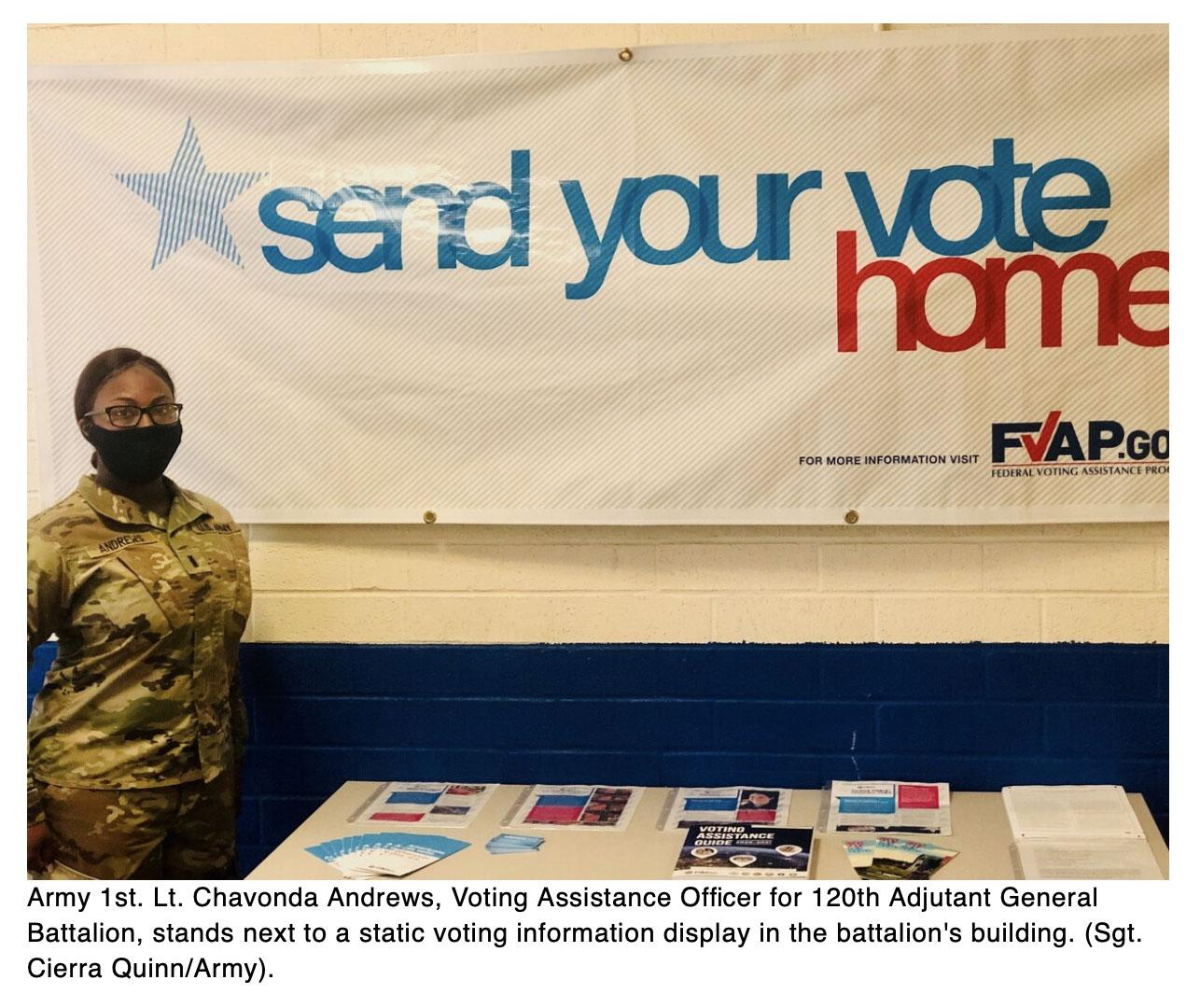  How the Army is helping its newest soldiers vote in basic training