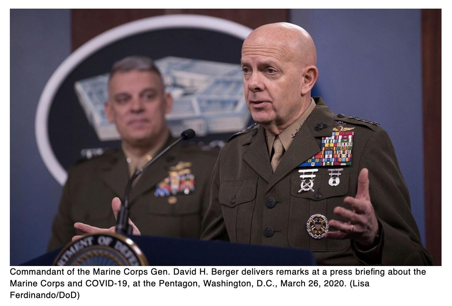  Read the 2020 Marine birthday message from Commandant Berger