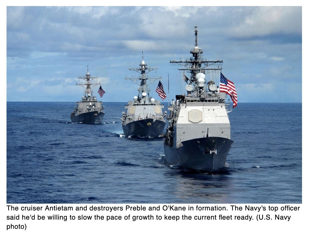 Guided-missile cruiser Antietam wraps up 260-day deployment