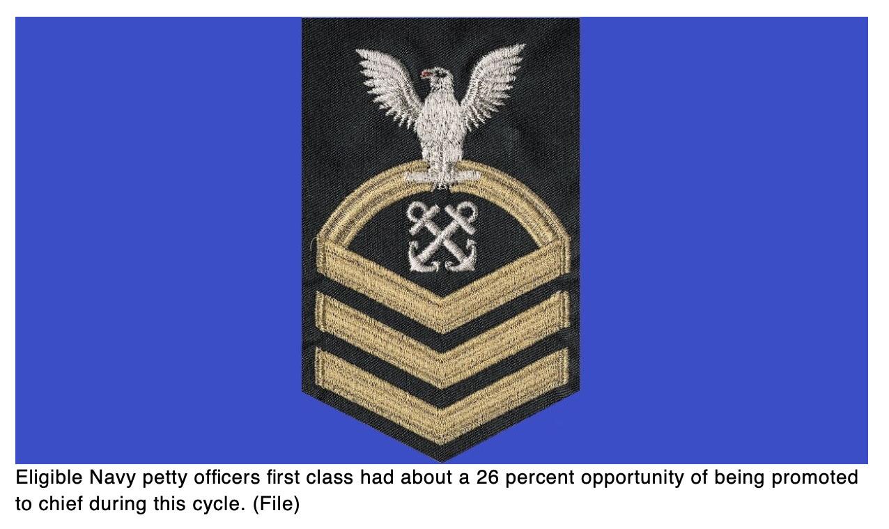  Navy unveils active duty E-7 selections