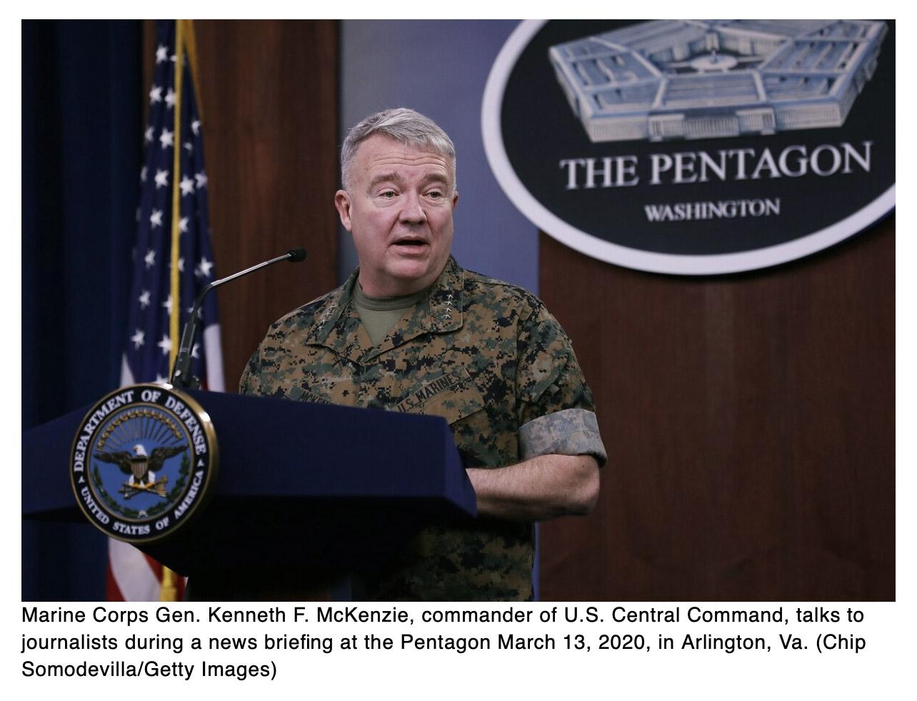  Top US general in the Mideast says ISIS in Iraq and Syria still long-term threat