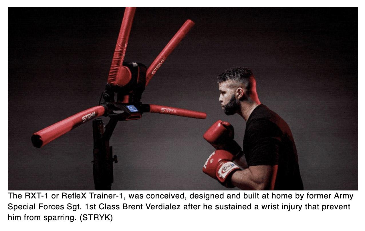 Army Special Forces veteran builds robot sparring partner