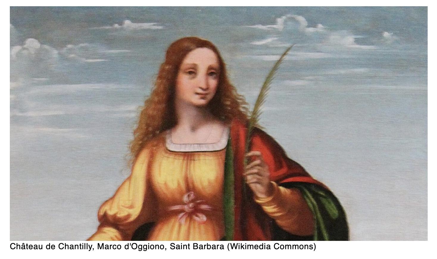  How a Roman-era Rapunzel became the patron saint of artillery