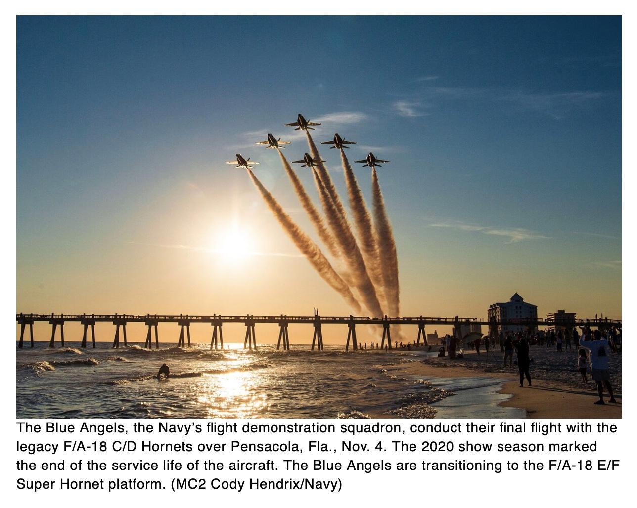  New in 2021: Blue Angels to start flying F/A-18 Super Hornets