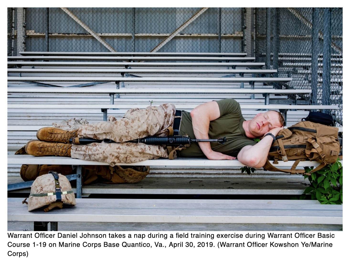 A definitive ranking of troops’ extreme napping positions