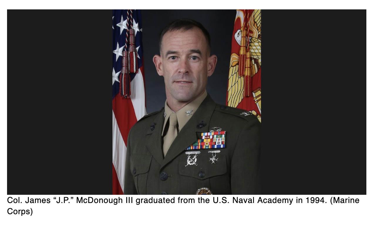 US Naval Academy taps Marine Corps artillery officer as next commandant of midshipmen