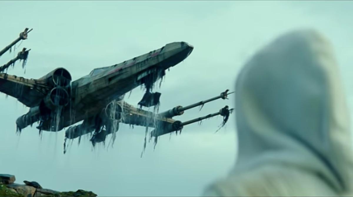 A Star Wars X-Wing is now on display at the National Air and Space Museum. (Screenshot via YouTube) â€˜Star Wars: Rise of Skywalkerâ€™ may have been terrible, but at least we have this X-wing