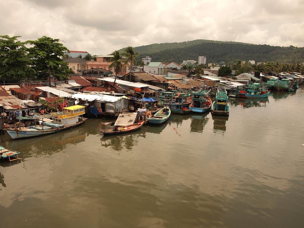 Two Marine sergeants were off-duty in PhÃº Quá»‘c, Vietnam, when they saw a crowded boat flip over in the river. (Karen/Flickr/CC 2.0) Marine security guards in Vietnam save young boy from drowning