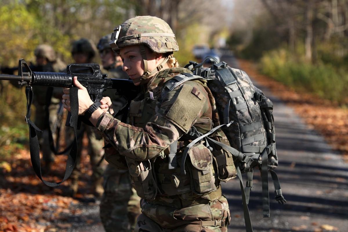 The Army is fielding a new body armor system, including the Modular Scalable Vest. The MSV and other items in the system have purpose-built design features for female body types. Soldiers here with 10th Mountain Division t