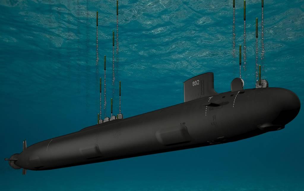 A rendered image of the Virginia Block V attack submarine. (General Dynamics) Navy looks to get back on schedule for fielding hypersonic missiles on submarines