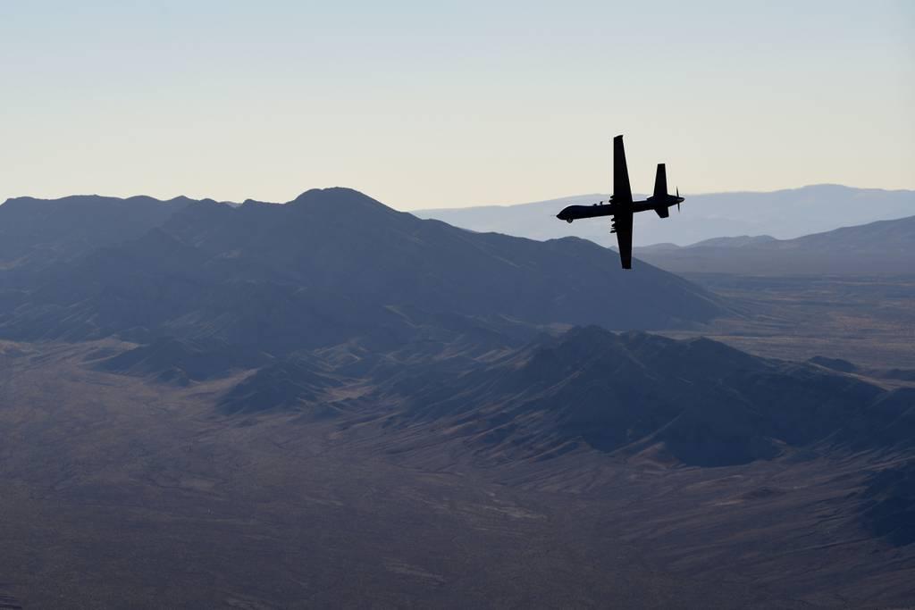Creech and Nellis Airmen coordinated a training flight together on the Nevada Test and Training Range. The Marines lag far behind the other services in their armed drone fleet. (Senior Airman Haley Stevens/Air Force) New in 2022: Marines are finally leveling up their drone game
