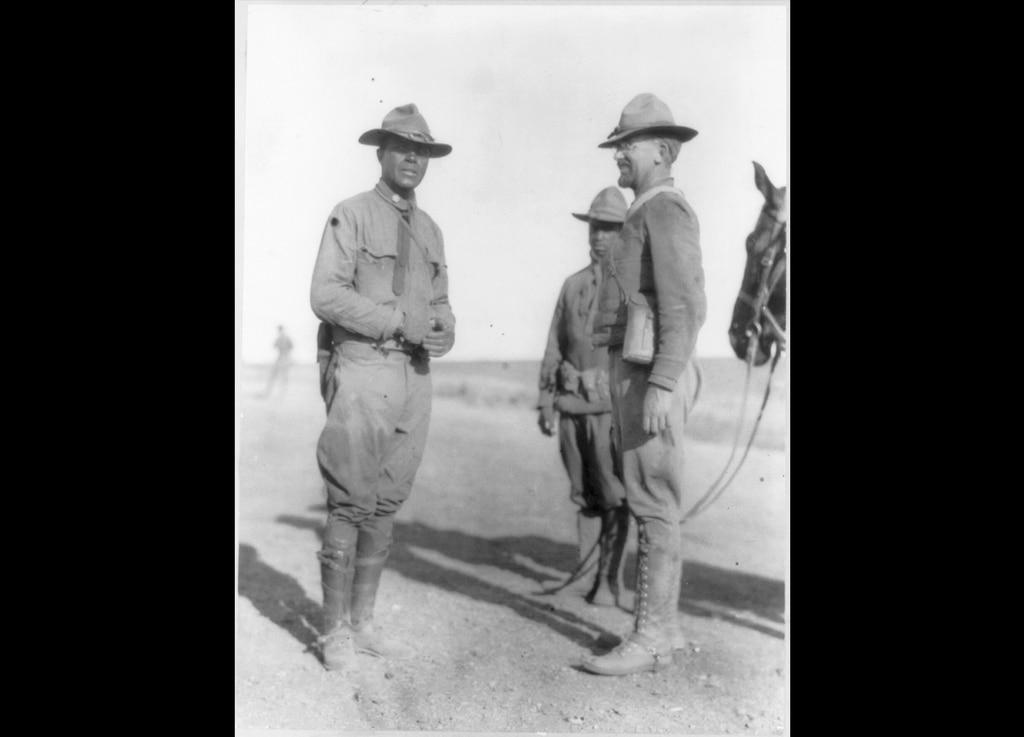 Then-Maj. Charles Young while deployed to Mexico in 1916 fighting against Pancho Villa's guerrillas. Young, the Army's first Black colonel, was awarded a posthumous honorary promotion to brigadier general in November. (Lib Army posthumously promotes first Black colonel to one-star general