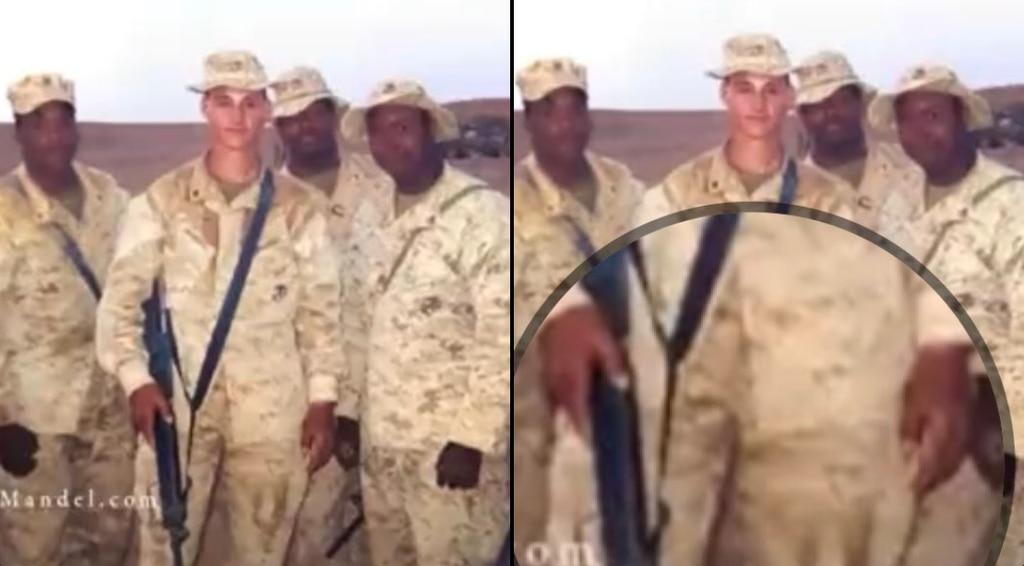 Josh Mandel is running for a soon-to-be-vacant Ohio Senate seat. (Screenshot via Twitter) Marine veteranâ€™s campaign ad for US Senate features a bad photoshop job