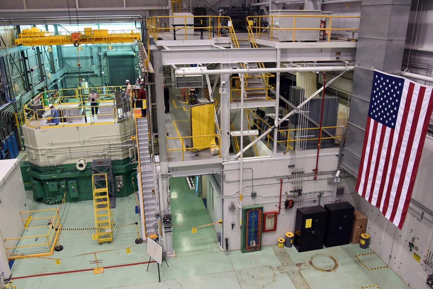 The Idaho National Laboratory Transient Reactor Test Facility in Idaho Falls, Idaho, is shown Nov. 14, 2017. The Pentagon wants to build a prototype advanced mobile nuclear microreactor at the Idaho National Laboratory. (C Pentagon to build nuclear microreactors to power far-flung bases