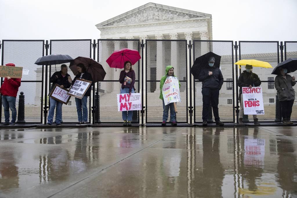 The end of federal abortion rights creates complications for service members. (Amanda Andrade-Rhoades/AP) Little guidance for troops, dependents who may need to end a pregnancy post-Roe