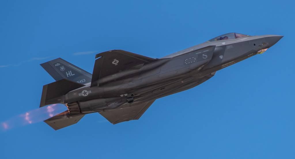 Maj. Kristen Wolfe, F-35A Lightning II Demonstration Team commander with the 388th Fighter Wing, flies over the crowd during the Warriors Over the Wasatch Air and Space Show at Hill Air Force Base, Utah, June 25, 2022. (Se Here’s what we know about F-35 ejection seat woes so far